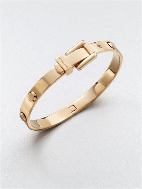 michael kors astor buckle bangle|michael kors astor buckle bangle rose gold.